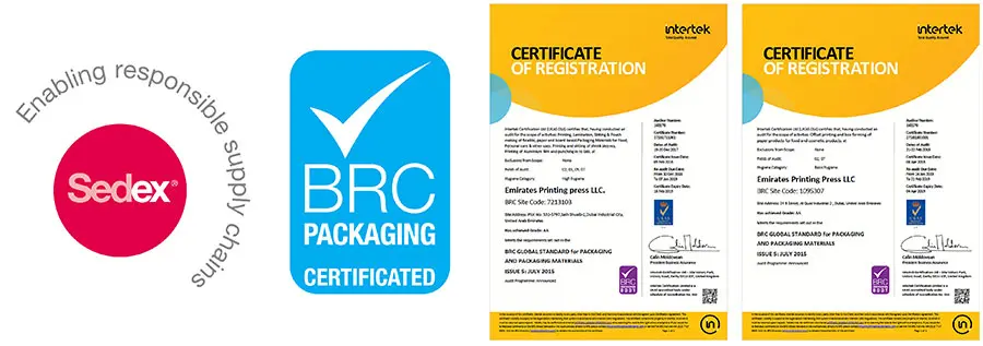 Quality Management | Certifications | Flexible Packaging | Emirates Printing Press LLC