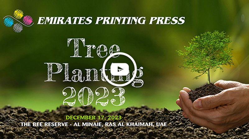 EPP Tree Planting 2023 | Printing Shrink Sleeves | EPP Dubai